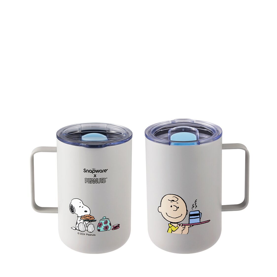 Snapware 620ml Stainless Steel Thermal Mug - Snoopy Brunch - Metro Singapore Departmental Store - Celebrating 69 Years in SG
