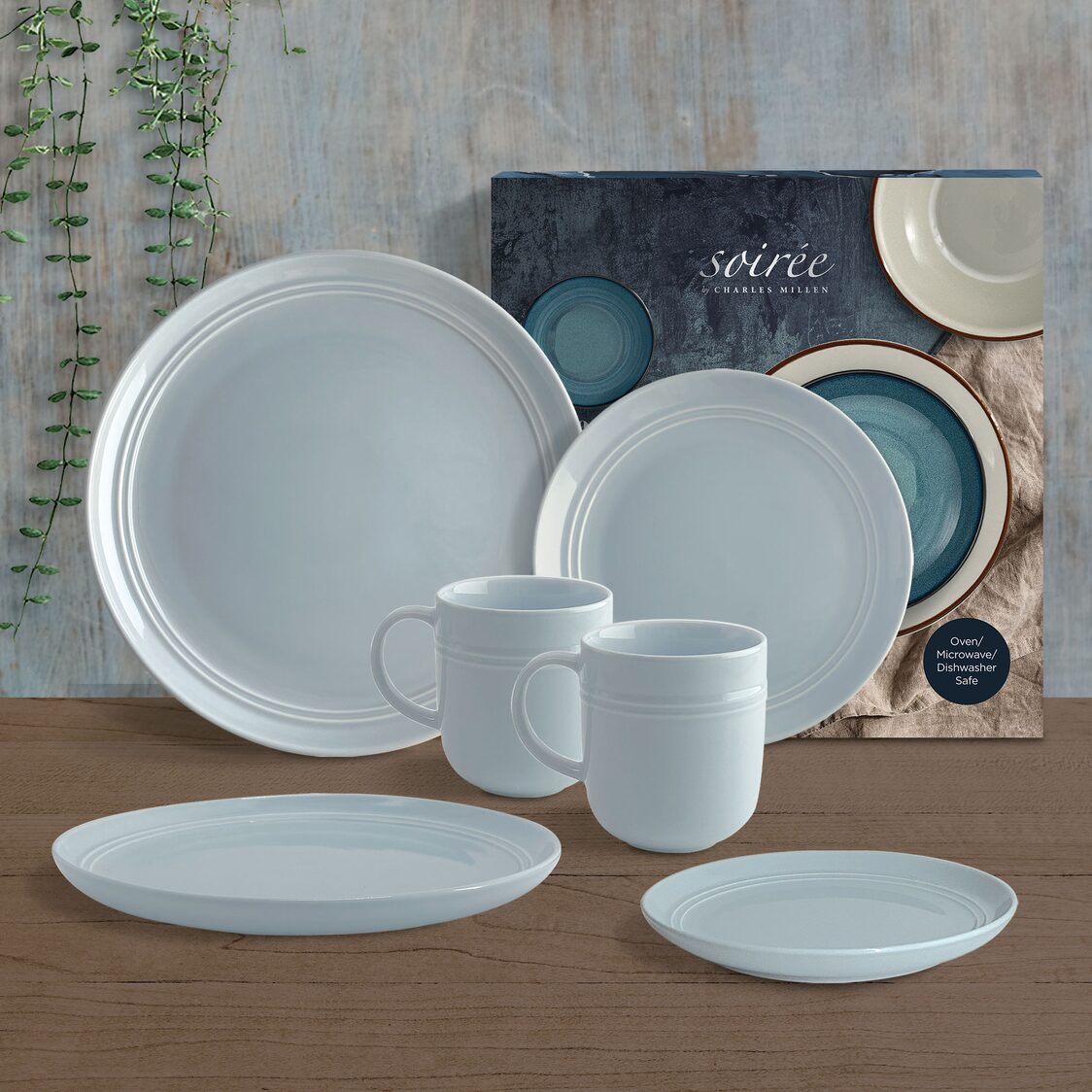 Soirée By Charles Millen 6Pc Dining Set - Lerrin - Metro Singapore Departmental Store - Celebrating 69 Years in SG
