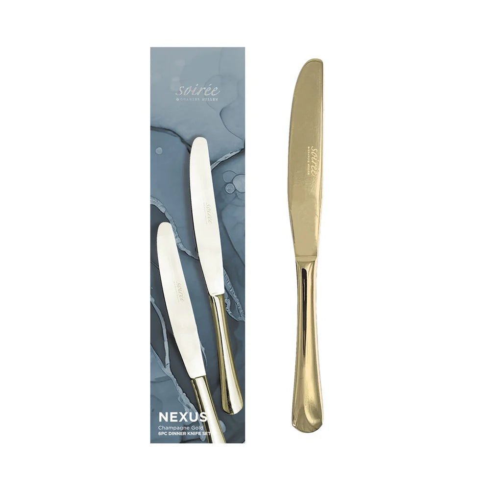 Soirée By Charles Millen Nexus 6Pc Dinner Knife - Metro Singapore Departmental Store - Celebrating 69 Years in SG