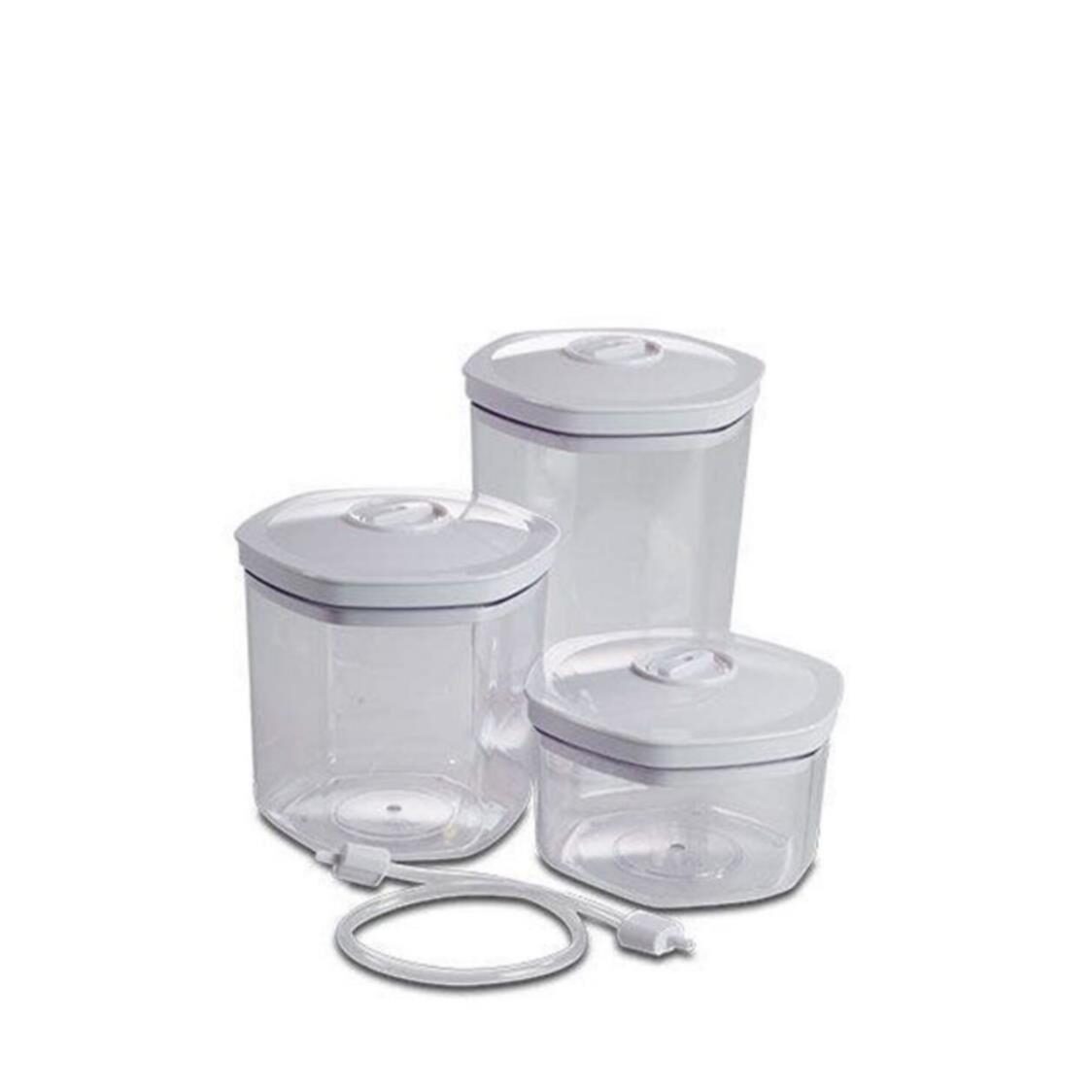Solis Vacuum Hexagonal Container (3pcs) 1879SL - 922.78 - Metro Singapore Departmental Store - Celebrating 69 Years in SG