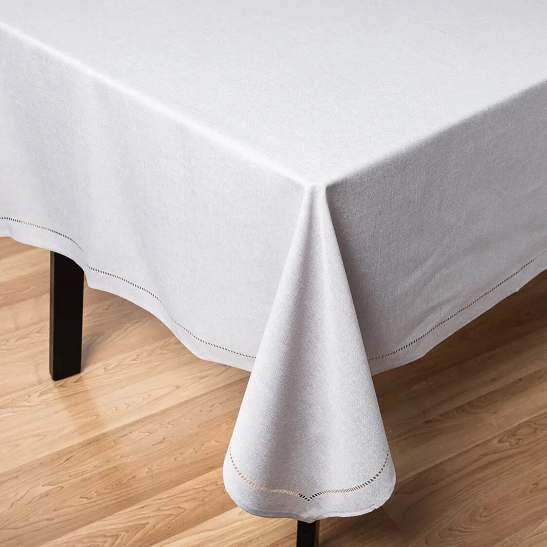 Sonia Tablecloth | Laser cut Cationic - 150 x 230 cm, Grey - Metro Singapore Departmental Store - Celebrating 69 Years in SG
