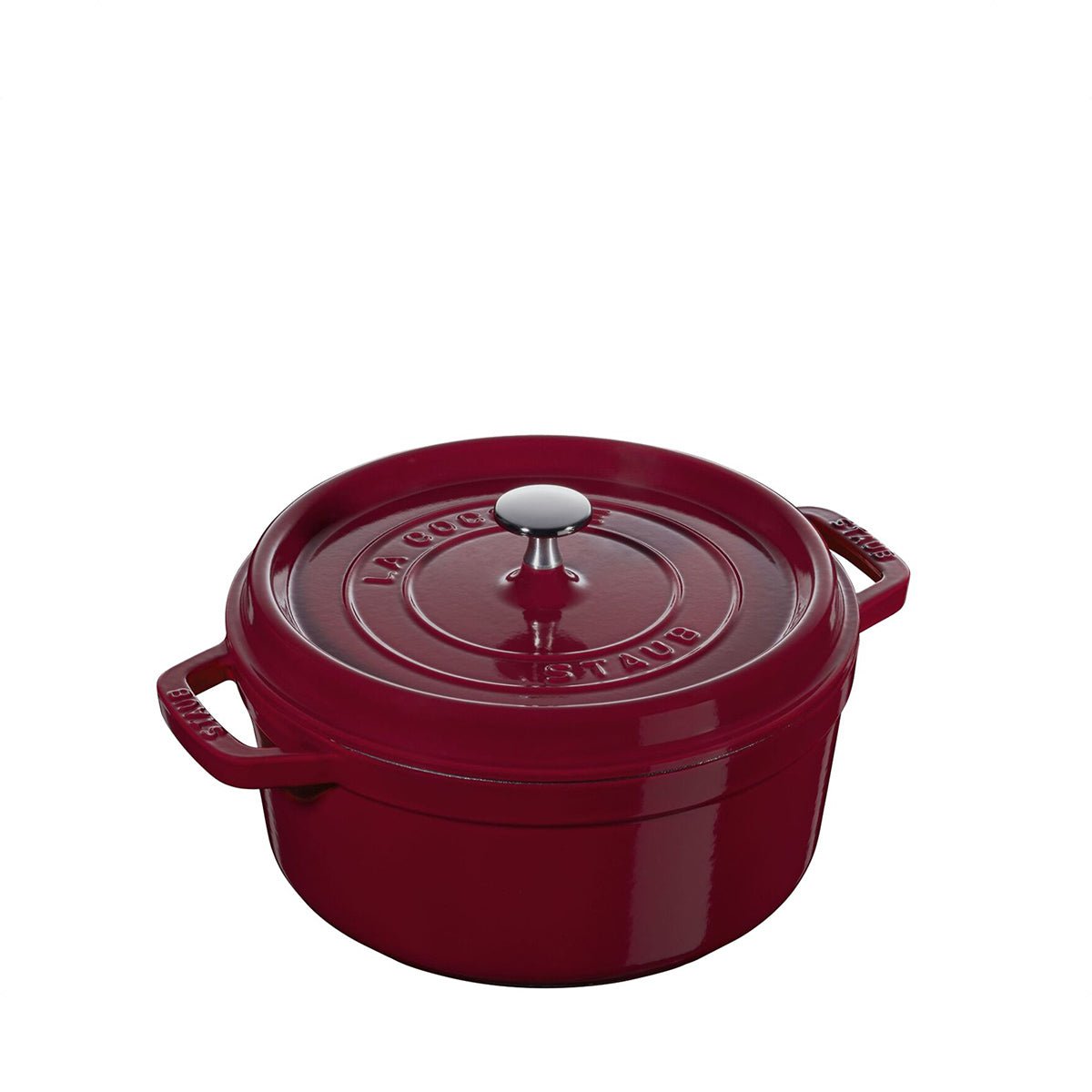 Staub Round Cocotte 28cm - Metro Singapore Departmental Store - Celebrating 69 Years in SG