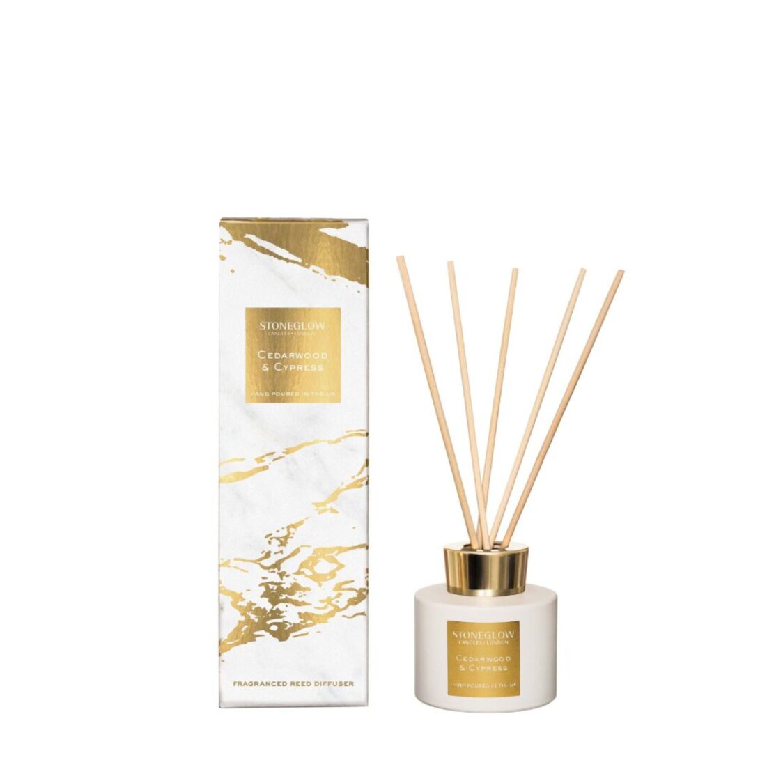 Stoneglow Cedarwood & Cypress Diffuser 120ml - Metro Singapore Departmental Store - Celebrating 69 Years in SG