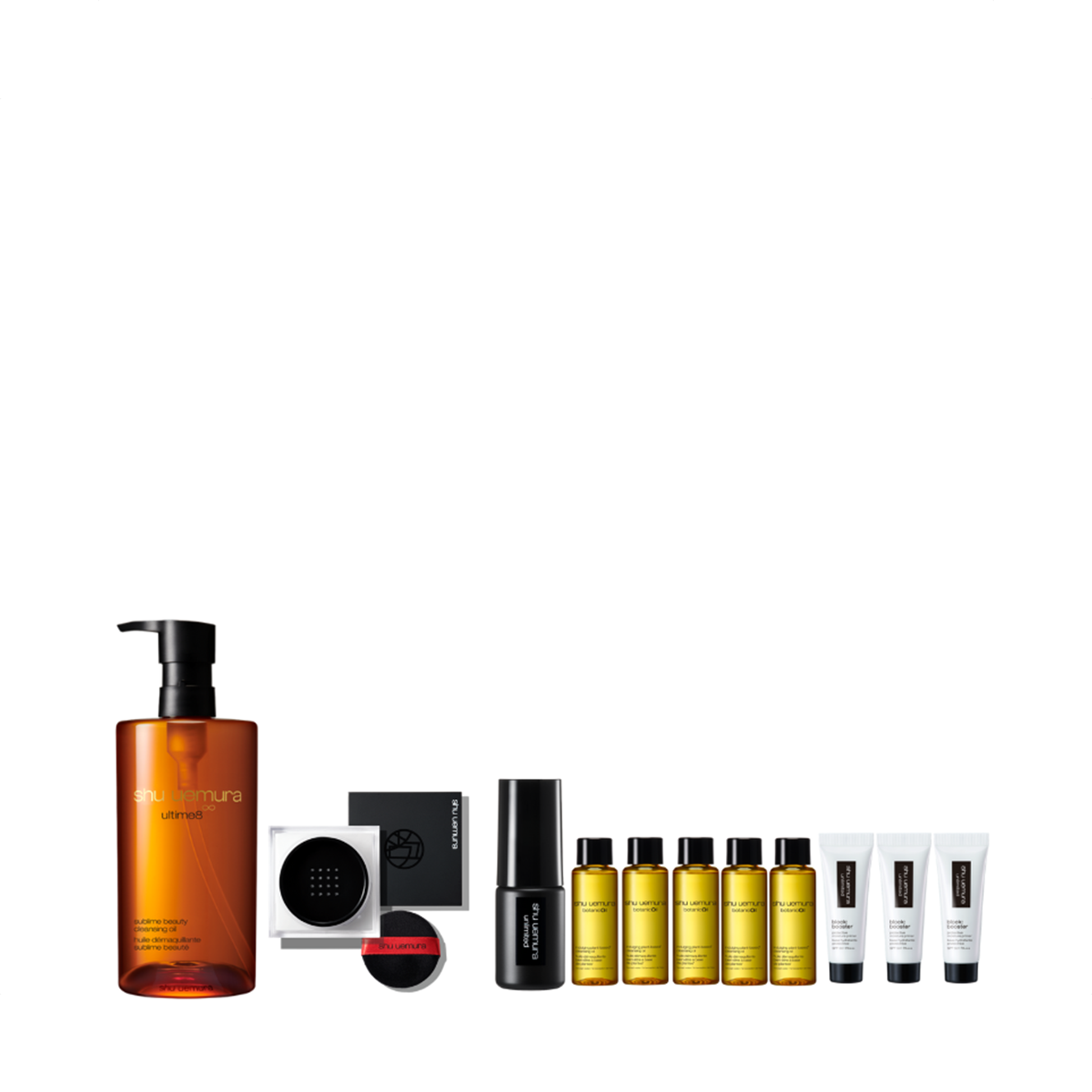 Shu Uemura Ultime8 Sublime Cleansing Oil + Mopo Loose Powder Set (Worth $461)