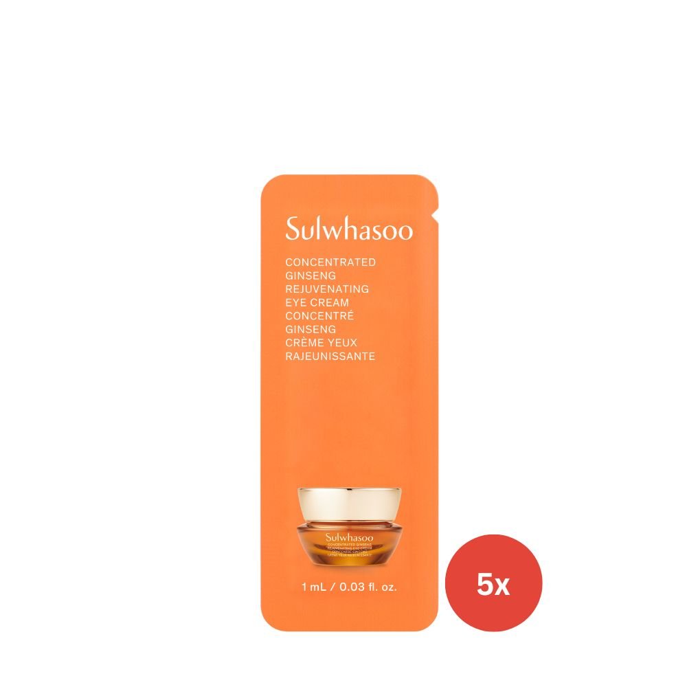 Sulwhasoo Concentrated Ginseng Rejuvenating Eye Cream 1ml - Metro Singapore Departmental Store - Celebrating 69 Years in SG