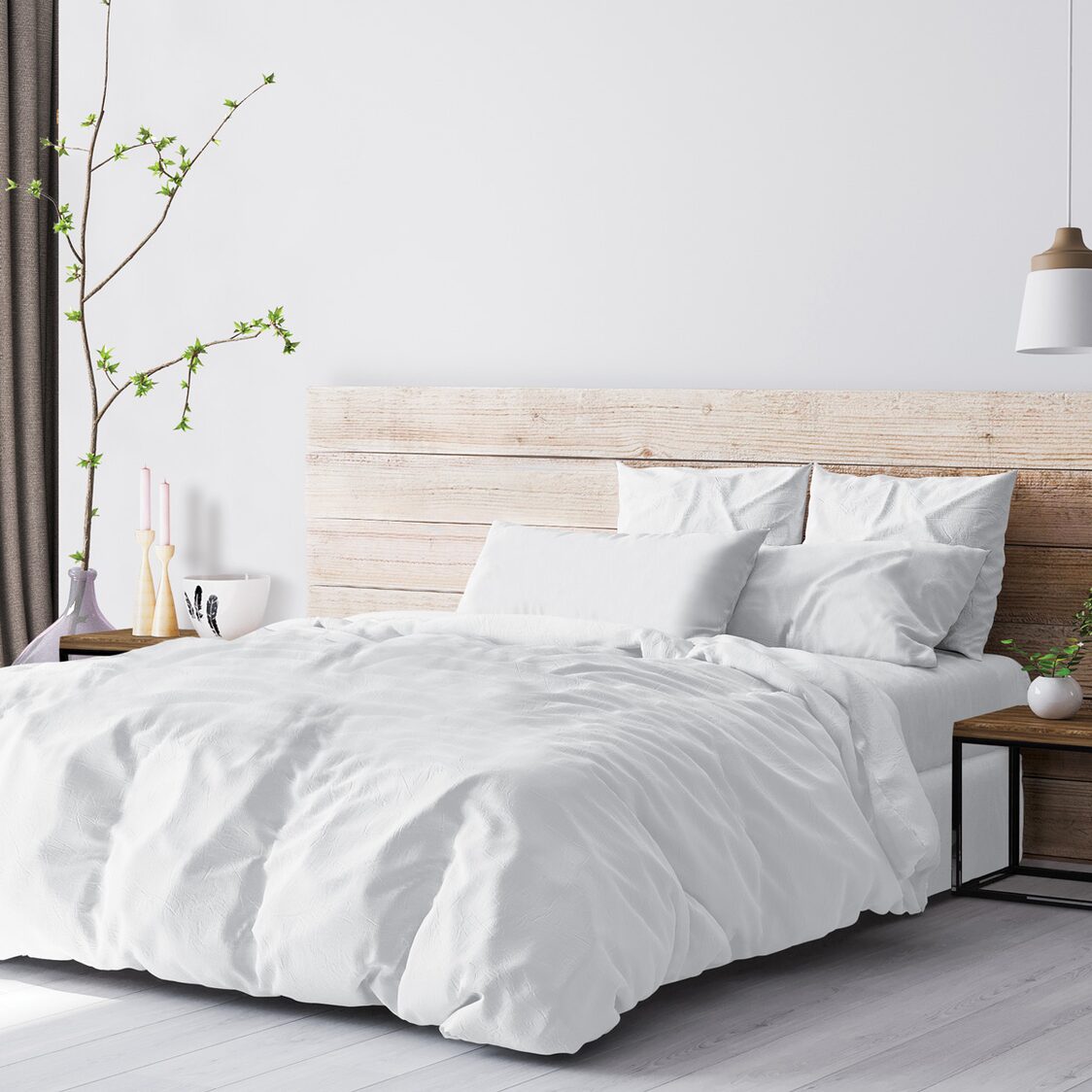 Suzanne Sobelle Symphony Collection S01 Double Comforter Tulip White - Metro Singapore Departmental Store - Celebrating 69 Years in SG