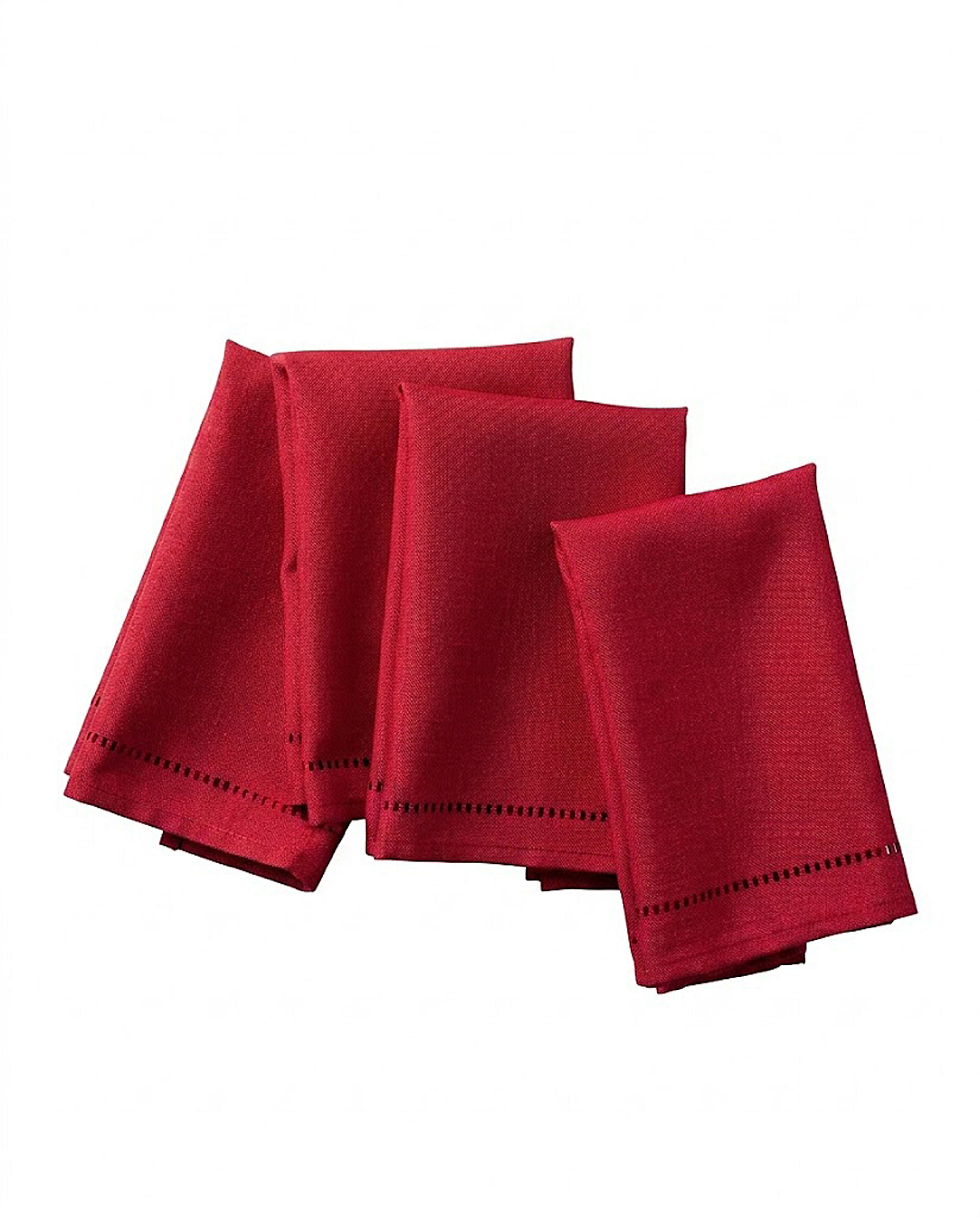 Rapee Sonia Lasercut Napkin – Cationic Fabric – 46 x 46 cm – Red
