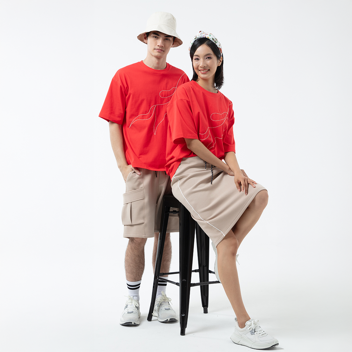 K/Woods Fortune Oversized T-Shirt