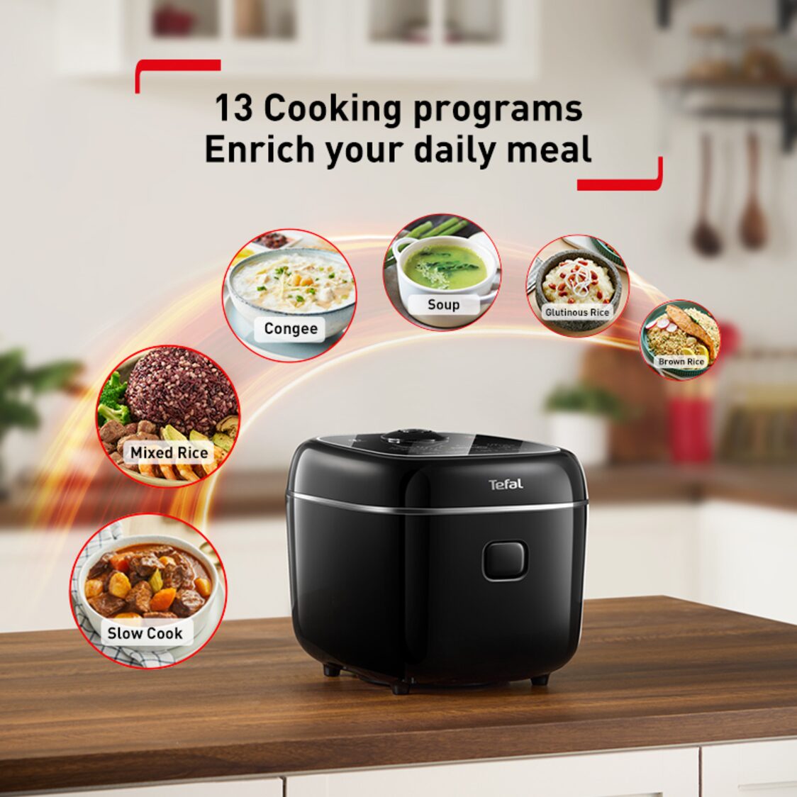 Tefal 1.8L Delirice Max Rice Cooker RK7778 - Metro Singapore Departmental Store - Celebrating 69 Years in SG