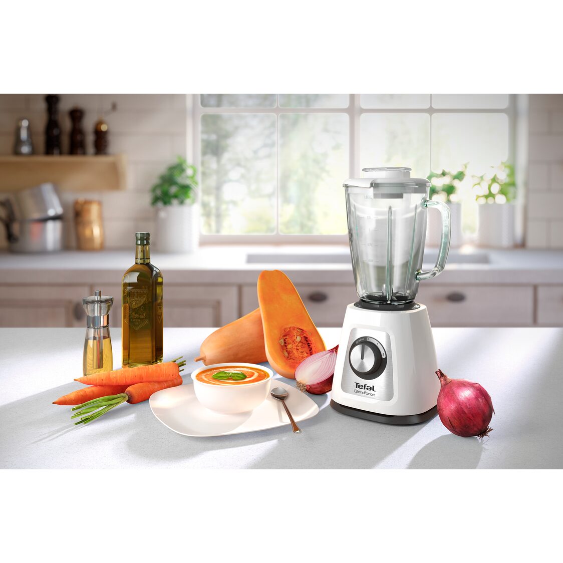 Tefal Blendforce 2 Glass Blender With Chopper BL4361 - Metro Singapore Departmental Store - Celebrating 69 Years in SG