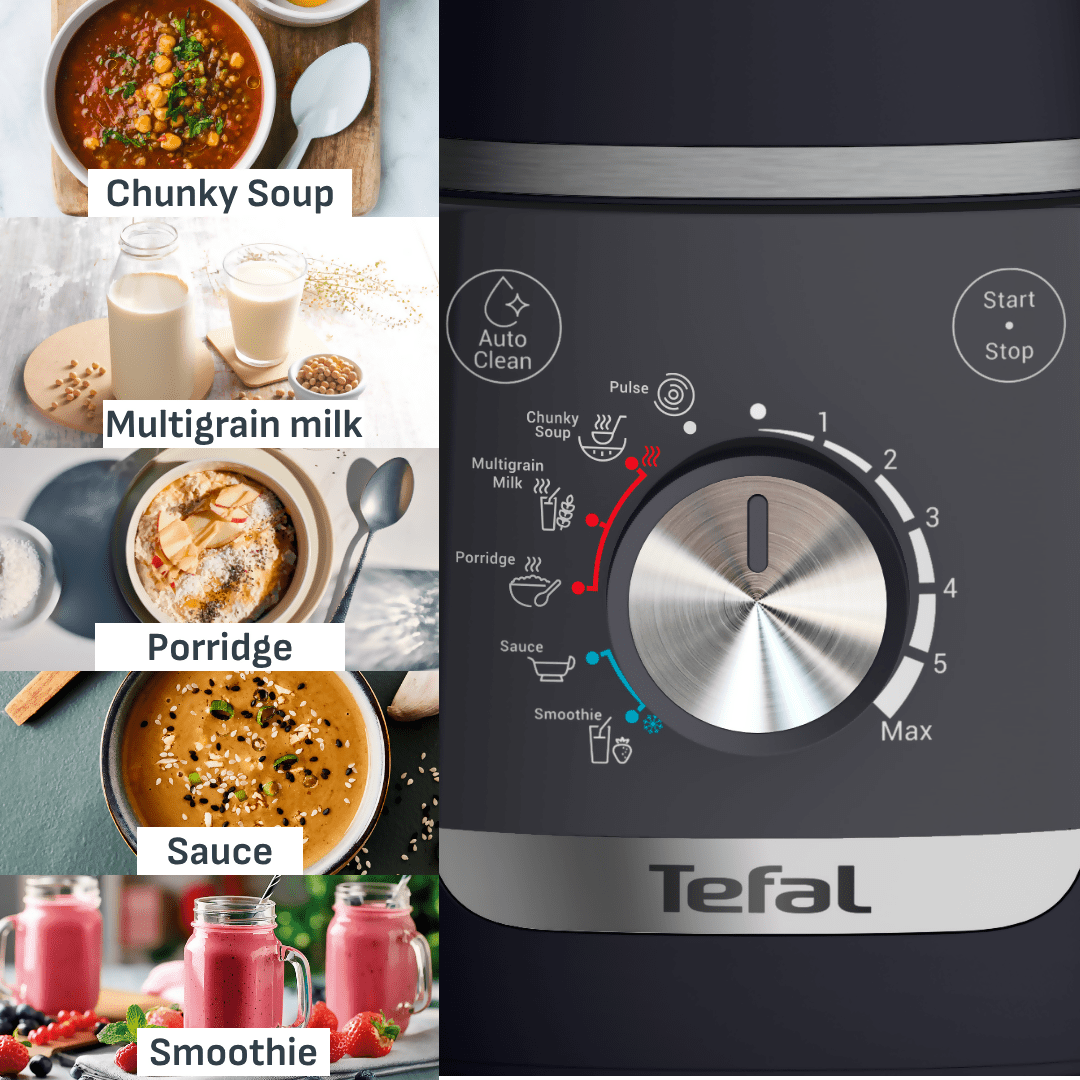 Tefal Blendforce Cook Heating Blender 1000W (BL57T8G1) - Metro Singapore Departmental Store - Celebrating 69 Years in SG