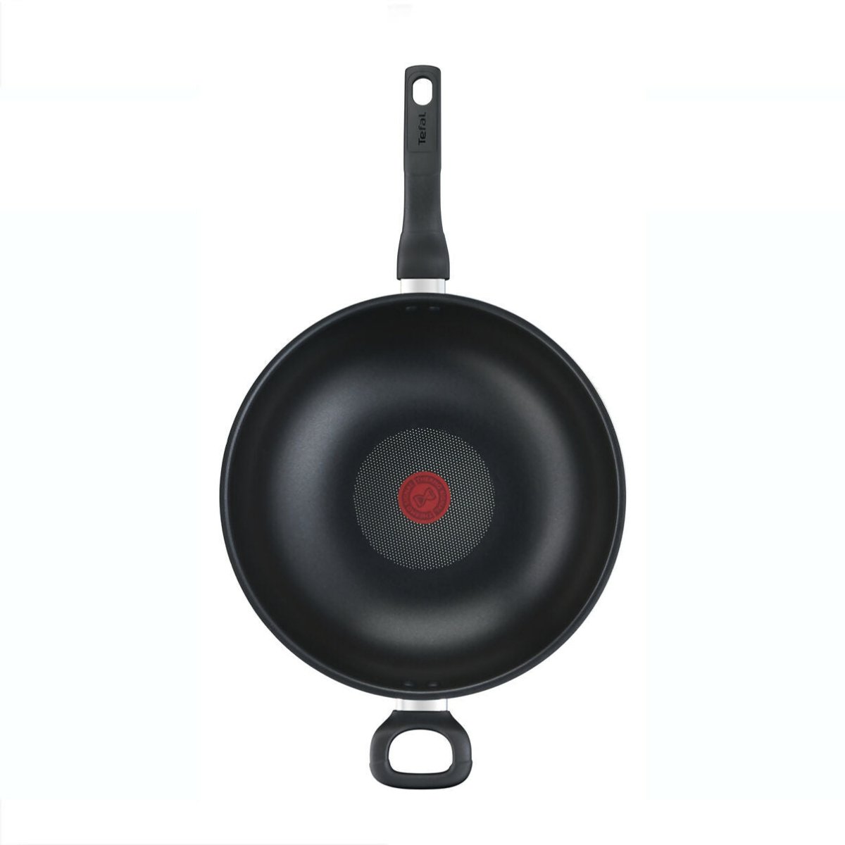 Tefal Cook Easy 32cm Non - Stick Wokpan with Glass Lid (B50394) - Metro Singapore Departmental Store - Celebrating 69 Years in SG