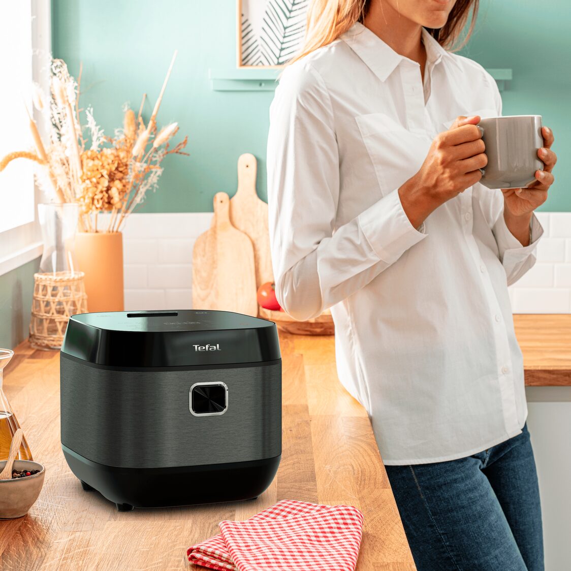 Tefal Delirice Plus Fuzzy Logic 1.8L Rice Cooker RK776B - Metro Singapore Departmental Store - Celebrating 69 Years in SG