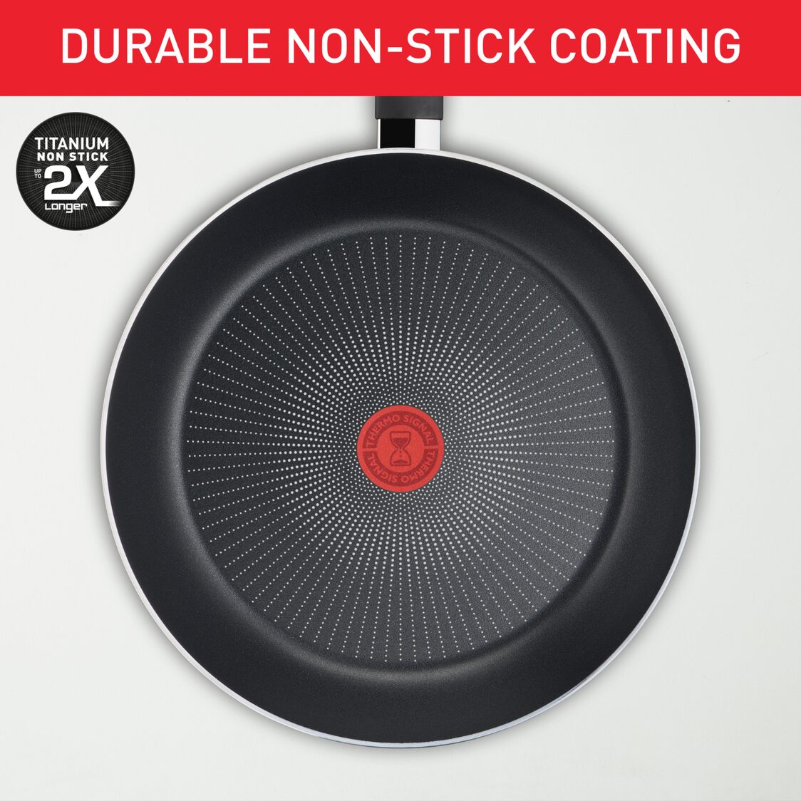 Tefal Duetto+ Stainless Steel Wok Pan 28cm G73219 - Metro Singapore Departmental Store - Celebrating 69 Years in SG