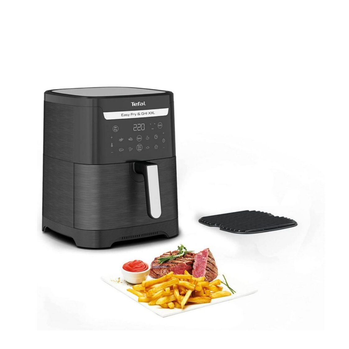 Tefal Easy Fry Air Fryer & Grill XXL Digital 6.5L EY8018 - Metro Singapore Departmental Store - Celebrating 69 Years in SG