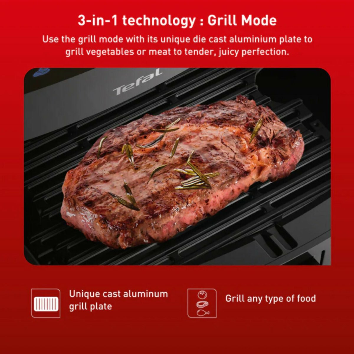 Tefal Easy Fry Air Fryer Steam & Grill 6.2L (FW2018) - Metro Singapore Departmental Store - Celebrating 69 Years in SG