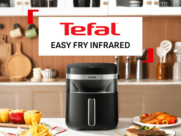 Tefal Easy Fry Far Infrared Dual Heat 7L Air Fryer (EY8328 ) - Metro Singapore Departmental Store - Celebrating 69 Years in SG