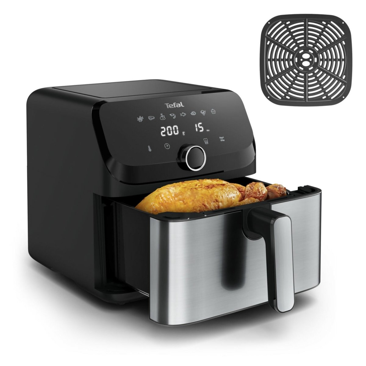 Tefal Easy Fry Mega Airfryer 7.5L (EY855) - Metro Singapore Departmental Store - Celebrating 69 Years in SG