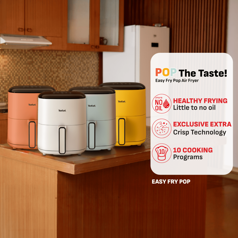 Tefal Easy Fry Pop 5L Air Fryer Range - Metro Singapore Departmental Store - Celebrating 69 Years in SG