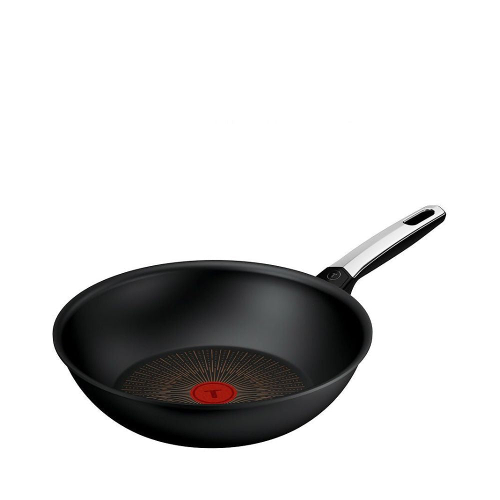 Tefal Excellence Fusion IH Wok Pan 28cm (G33819) - Metro Singapore Departmental Store - Celebrating 69 Years in SG