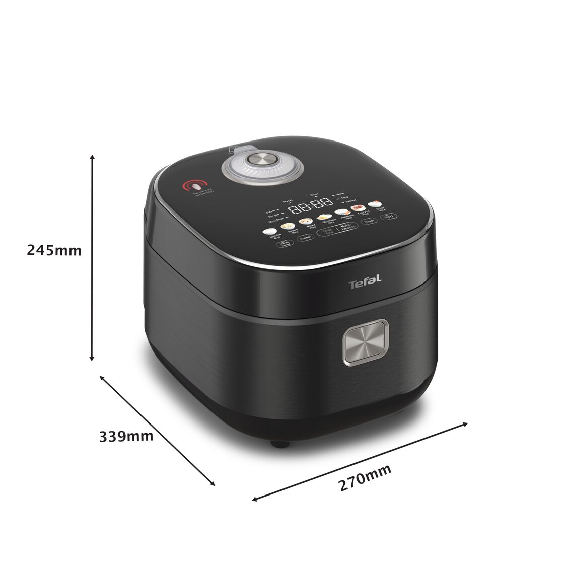 Tefal Far Infrared Induction Fuzzy Logic Rice Cooker 1.5L RK8868 - Metro Singapore Departmental Store - Celebrating 69 Years in SG