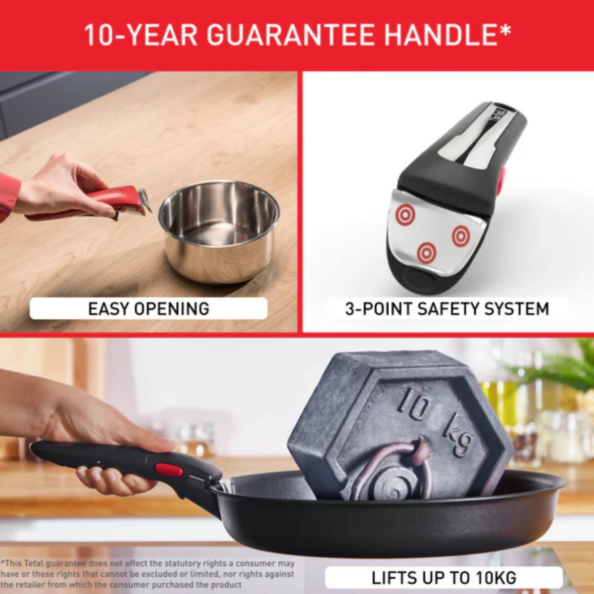 Tefal Ingenio Emotion 4 - pc Cookware Set (Induction) (L8974S) - Metro Singapore Departmental Store - Celebrating 69 Years in SG