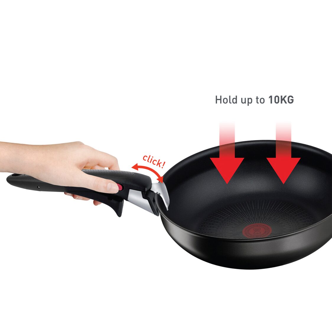 Tefal Ingenio G6 Unlimited Black 4pcs Cookware Set L76391 - Metro Singapore Departmental Store - Celebrating 69 Years in SG