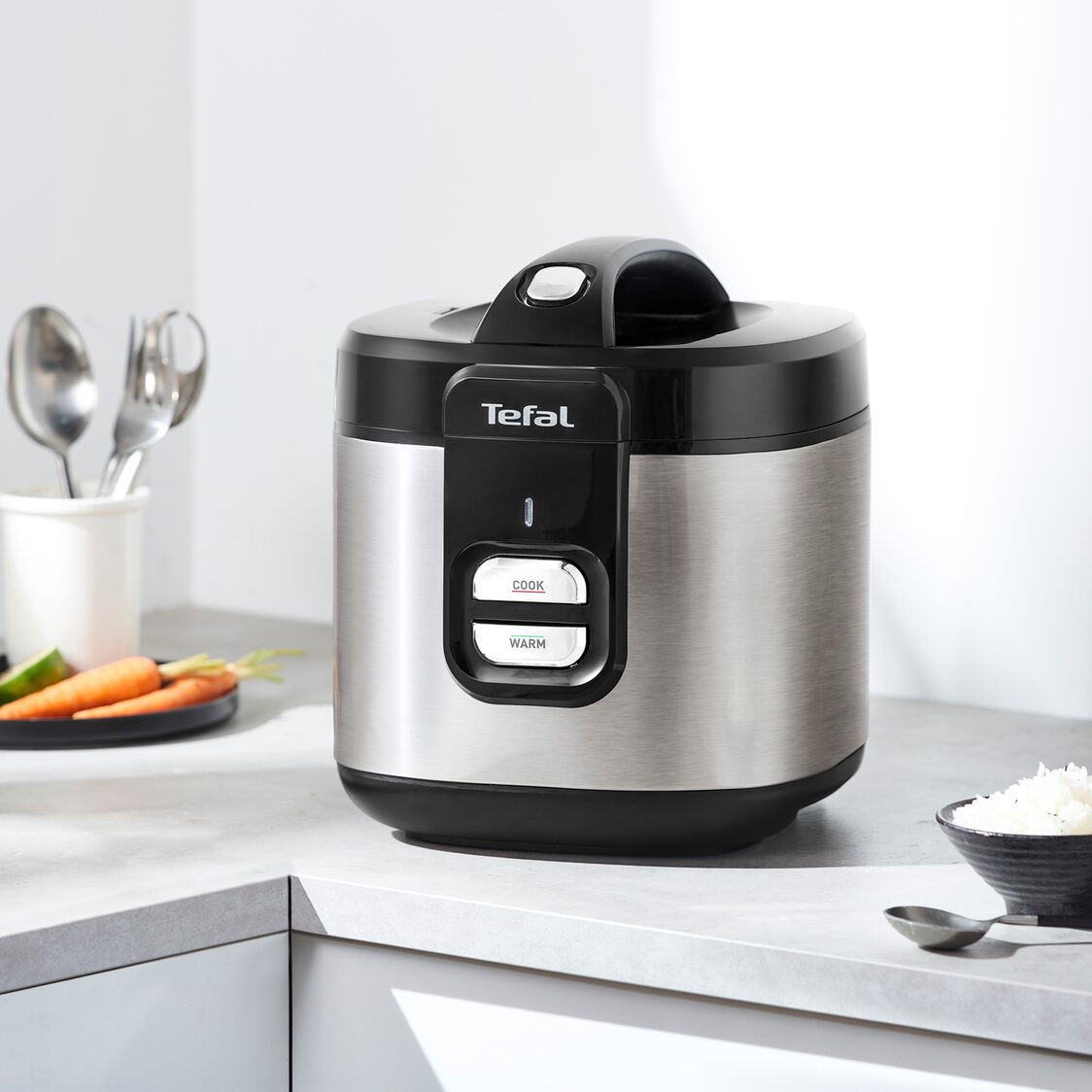 Tefal Mechanical Rice Cooker 2L RK364A - Metro Singapore Departmental Store - Celebrating 69 Years in SG