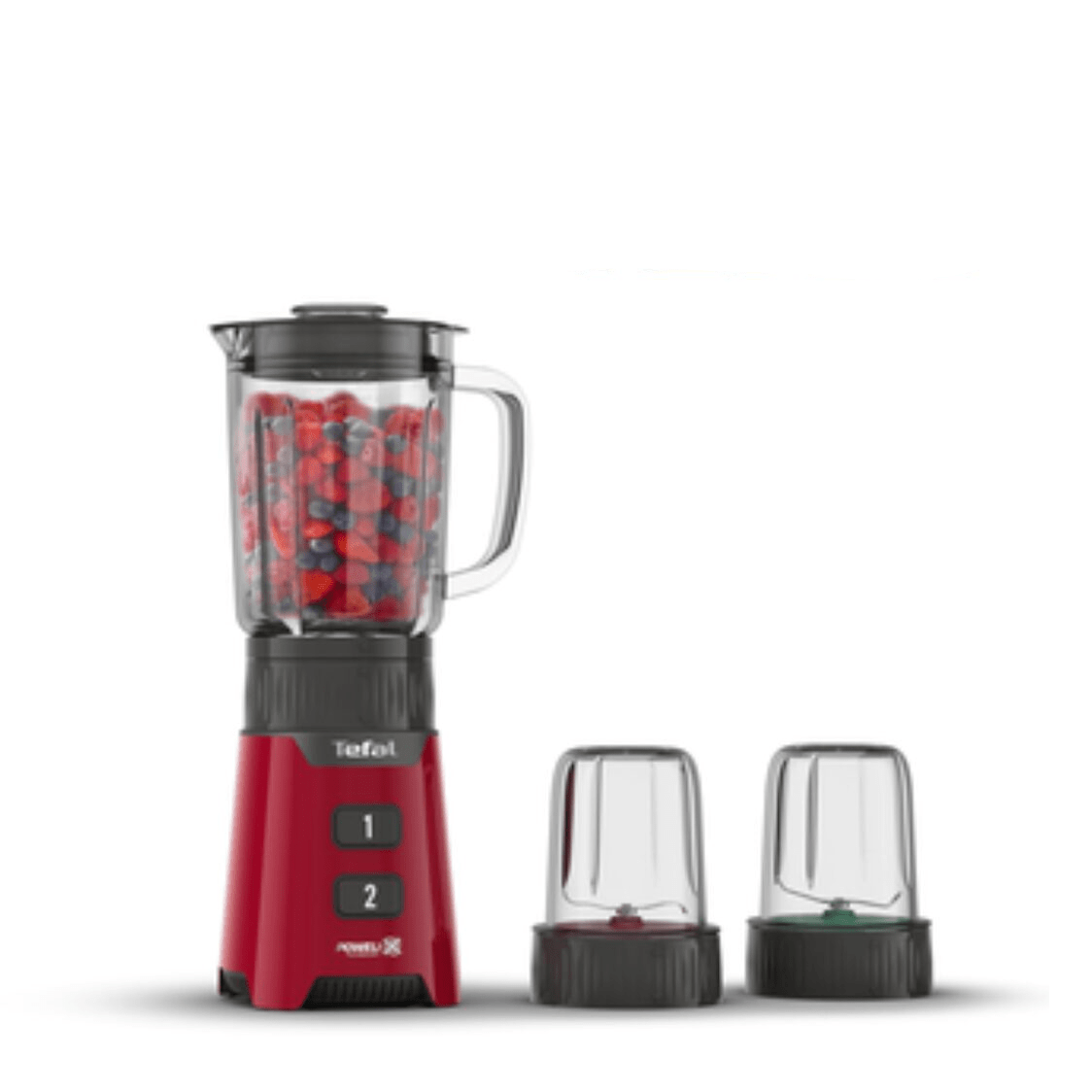 Tefal Minimix Glass Personal Blender With Chopper & Grinder BL1685 - Metro Singapore Departmental Store - Celebrating 69 Years in SG