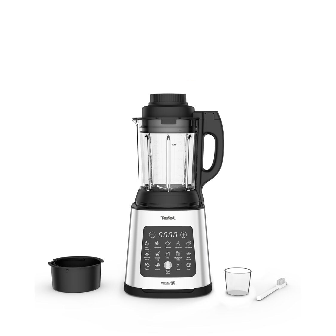 Tefal Perfectmix Cook Heating High Speed Blender + Steam Basket BL83SD - Metro Singapore Departmental Store - Celebrating 69 Years in SG