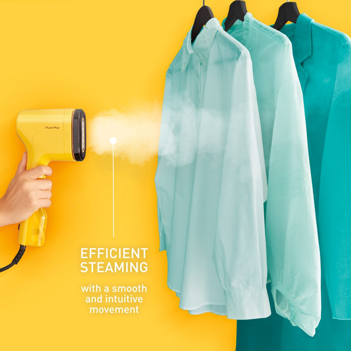 Tefal Pure Pop Handheld Steamer - Metro Singapore Departmental Store - Celebrating 69 Years in SG