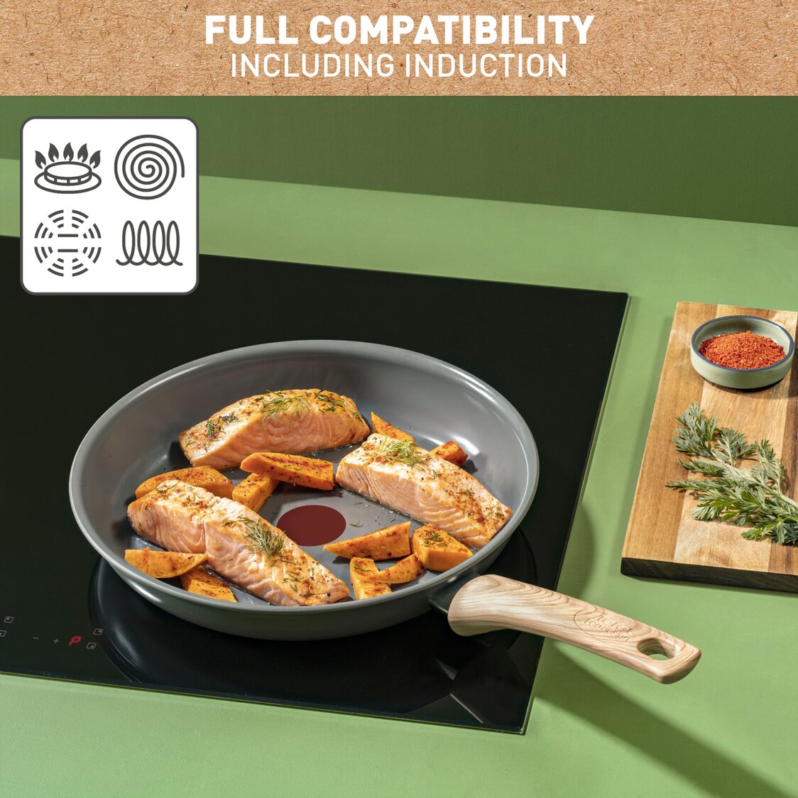 Tefal Renew IH Frypan - Metro Singapore Departmental Store - Celebrating 69 Years in SG