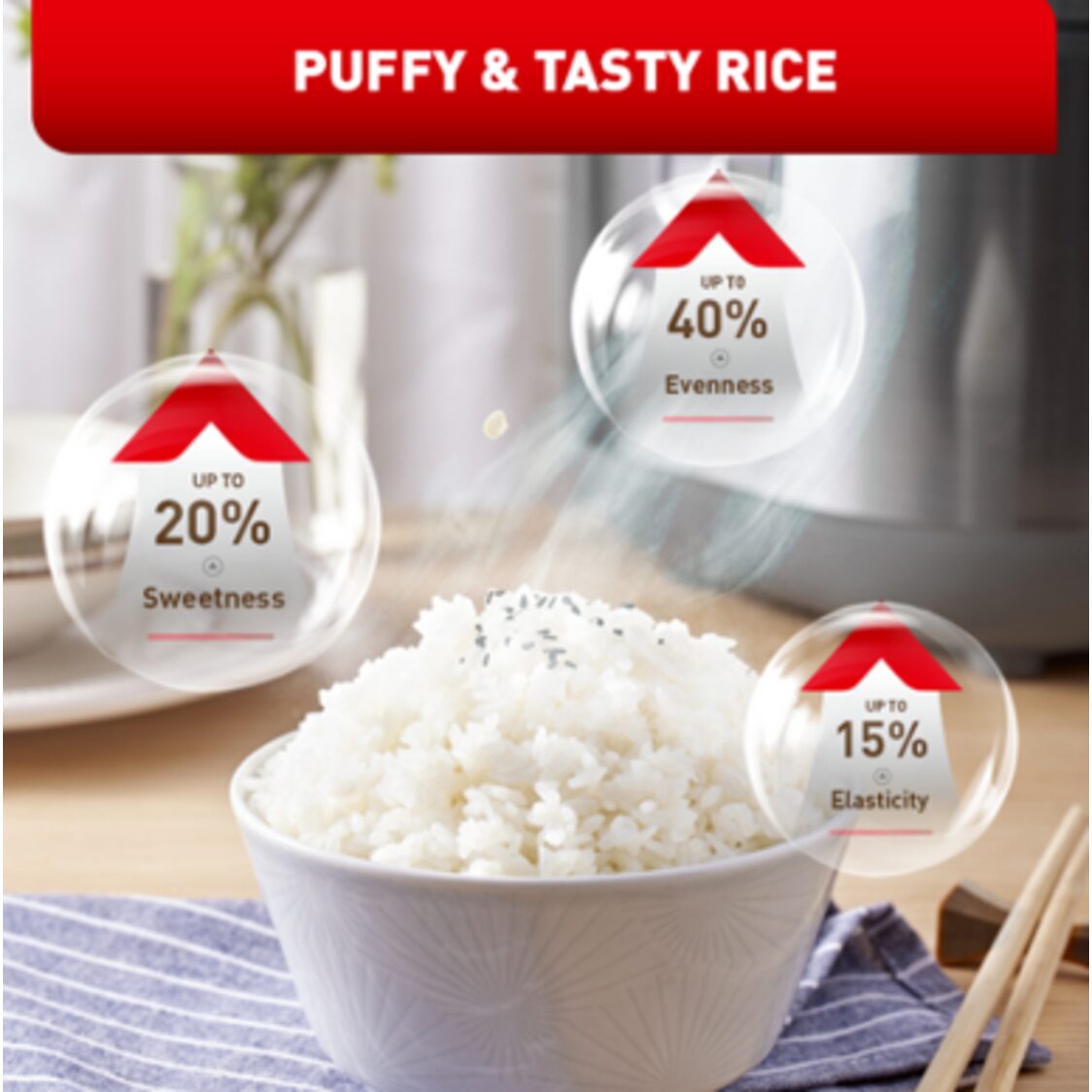 Tefal Rice Master Max IH Rice Cooker 1.8L (RK8198) - Metro Singapore Departmental Store - Celebrating 69 Years in SG