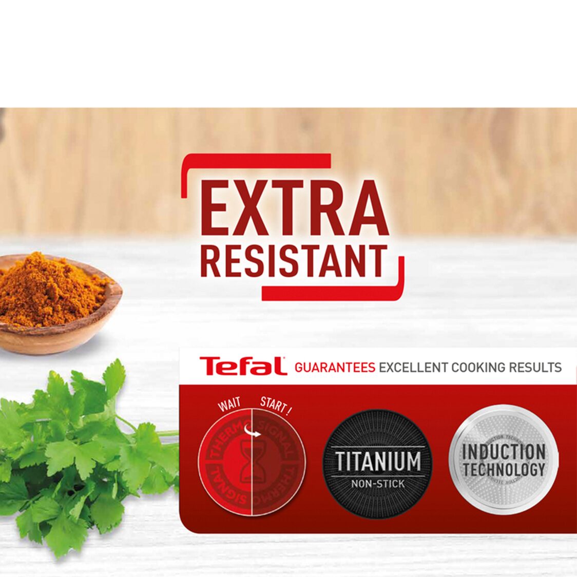 Tefal So Chef Induction Saucepan 18cm with Lid G13523 - Metro Singapore Departmental Store - Celebrating 69 Years in SG