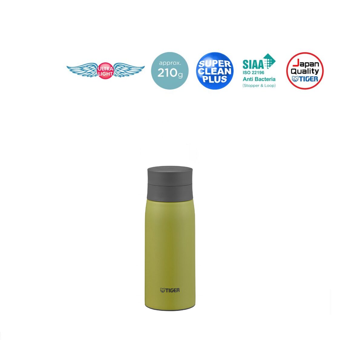 Tiger 350ml Anti - Bacteria Double S/Steel Thermal Mug (MCY - K035) - Metro Singapore Departmental Store - Celebrating 69 Years in SG