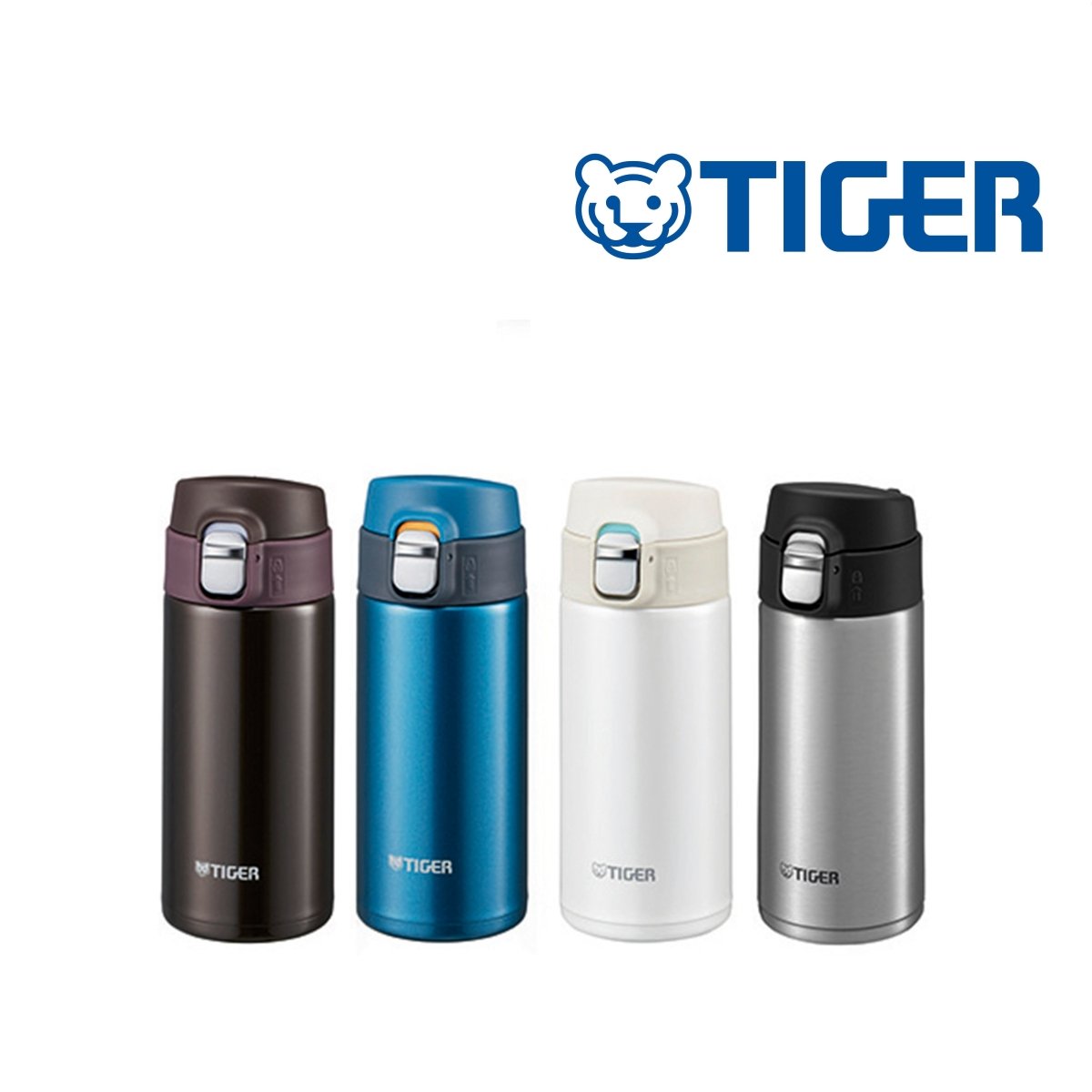 Tiger 360ML Double Stainless Steel Thermal Bottle (MMJ - A361) - Metro Singapore Departmental Store - Celebrating 69 Years in SG