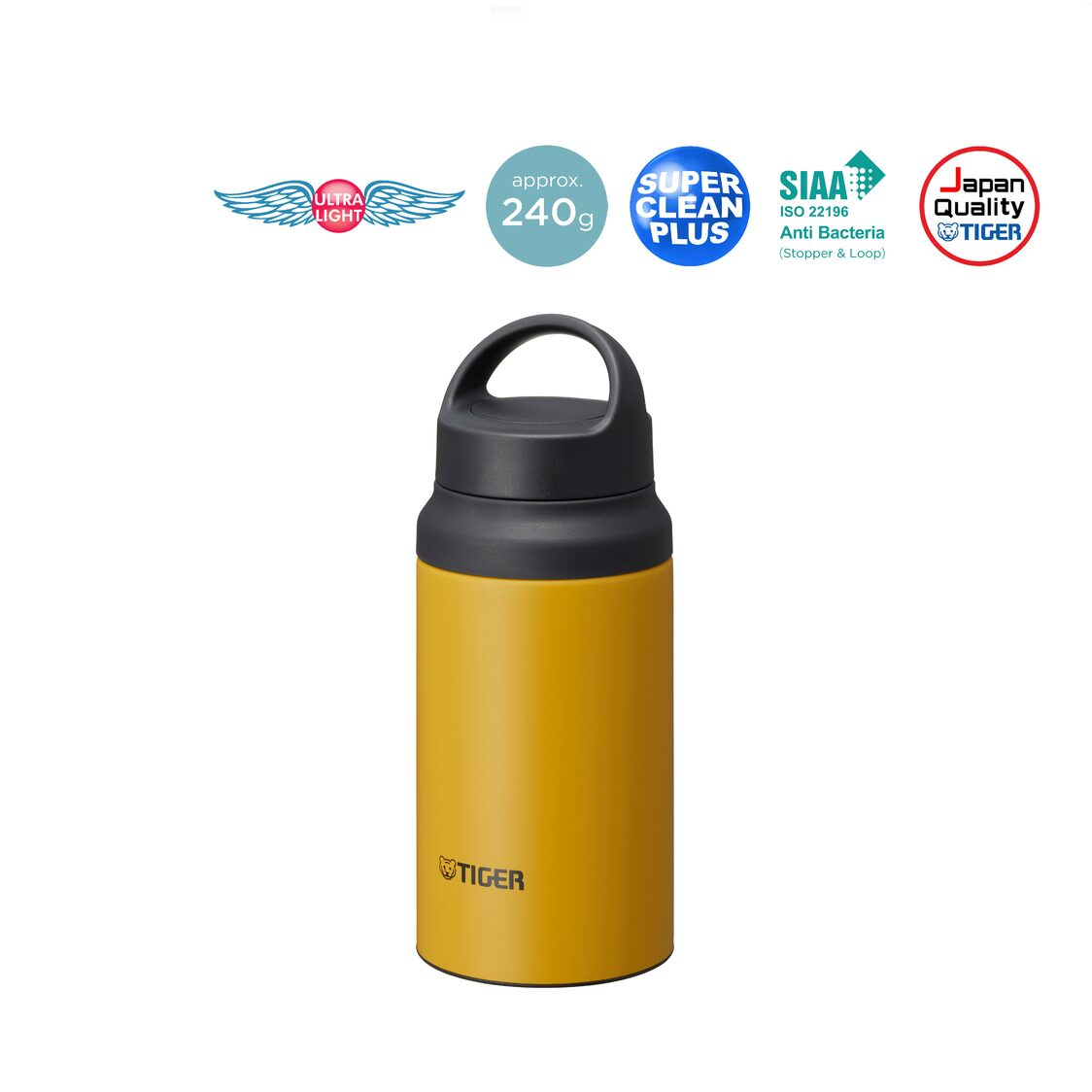 Tiger Anti - Bacteria Double Stainless Steel Bottle 400ml (MCZ - S040) - Metro Singapore Departmental Store - Celebrating 69 Years in SG