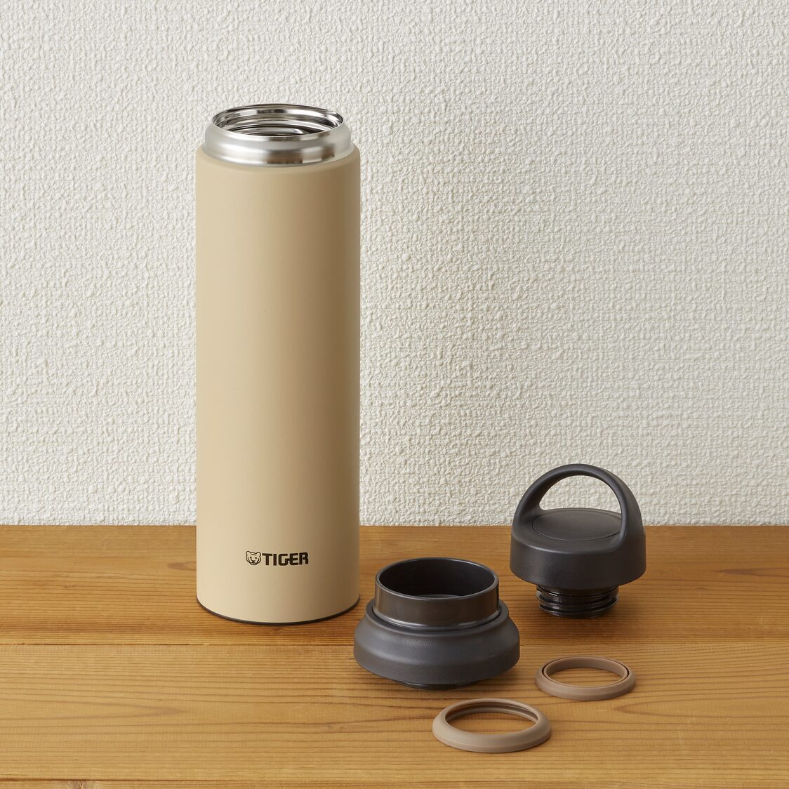 Tiger Anti - Bacterial Double Stainless Steel Bottle 800ml (MCZ - S080) - Metro Singapore Departmental Store - Celebrating 69 Years in SG