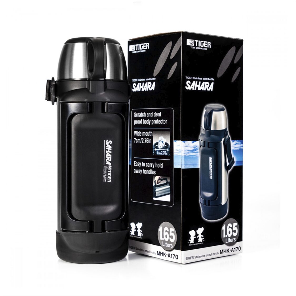 Tiger Double Stainless Steel Bottle 1.7L (MHK - A170) - Metro Singapore Departmental Store - Celebrating 69 Years in SG