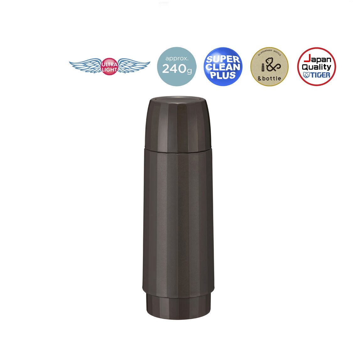 Tiger Double Stainless Steel Bottle 300ml (MSK - A030) - Metro Singapore Departmental Store - Celebrating 69 Years in SG