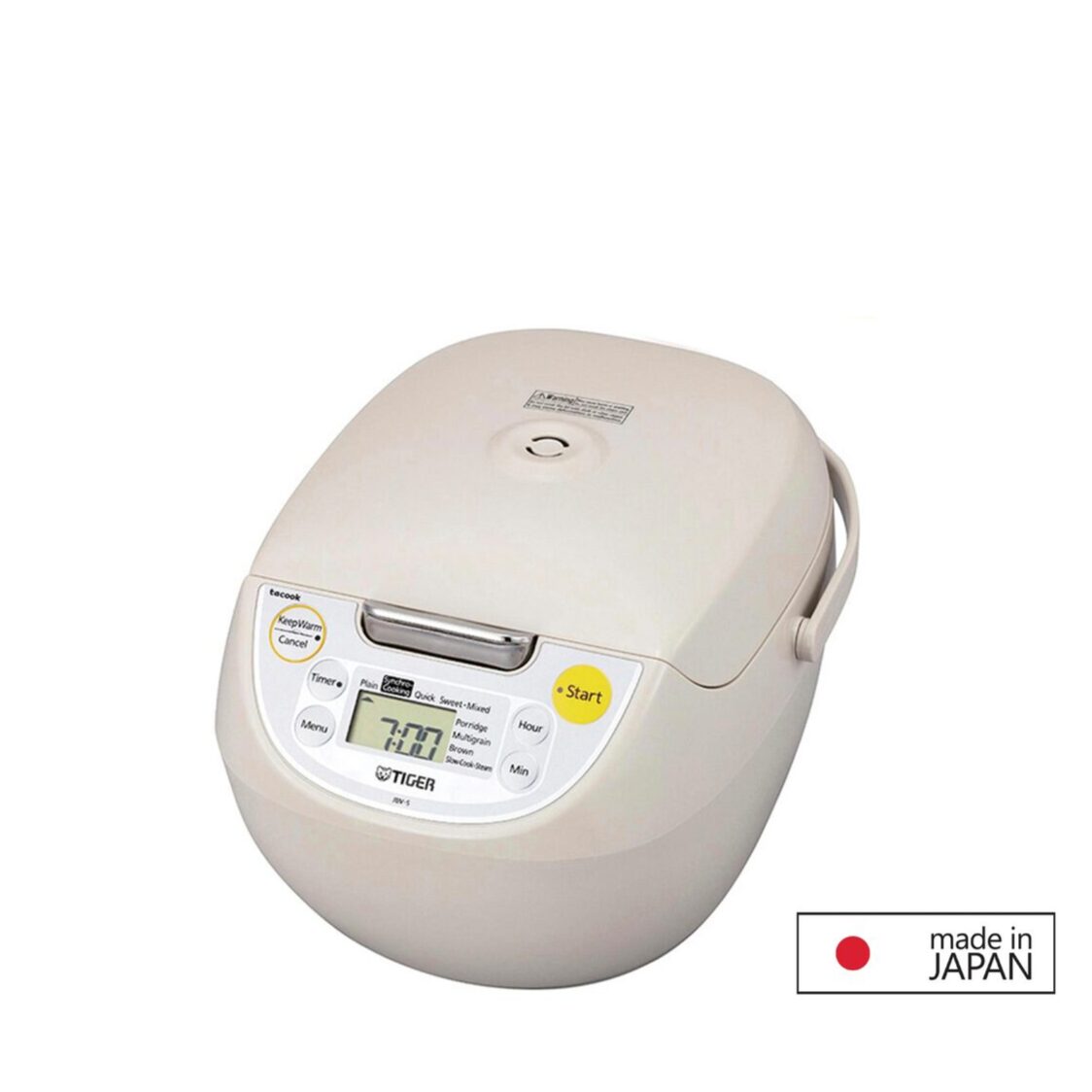 Tiger TACOOK 4 - in - 1 Function Rice Cooker 1.0L (JBV - S10S) - Metro Singapore Departmental Store - Celebrating 69 Years in SG
