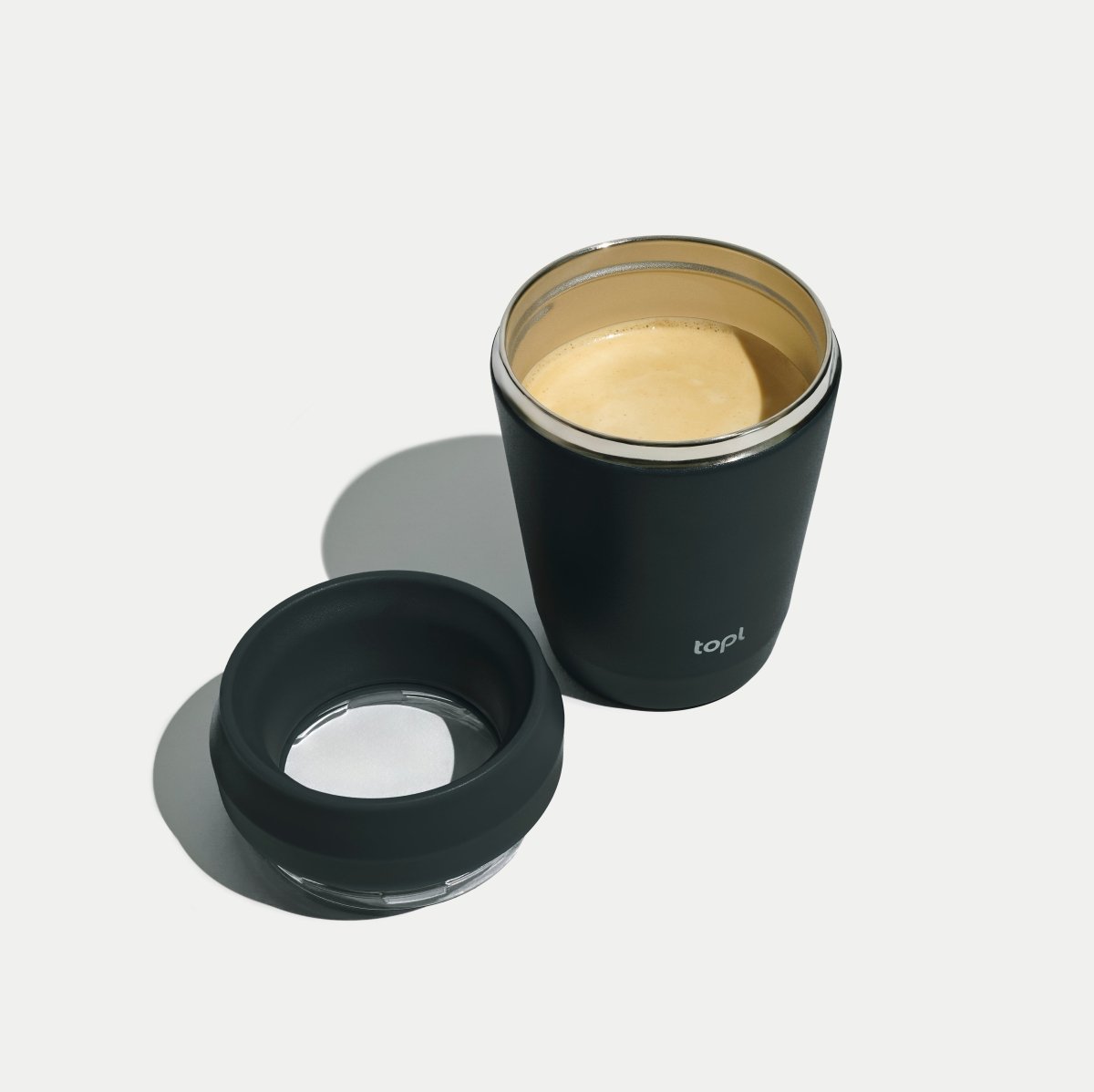 Topl To Go Coffee Cup Charcoal - Metro Singapore Departmental Store - Celebrating 69 Years in SG