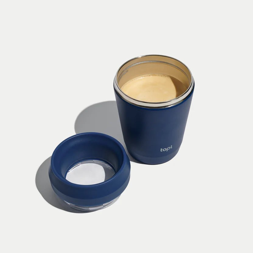 Topl To Go Coffee Cup Navy - Metro Singapore Departmental Store - Celebrating 69 Years in SG