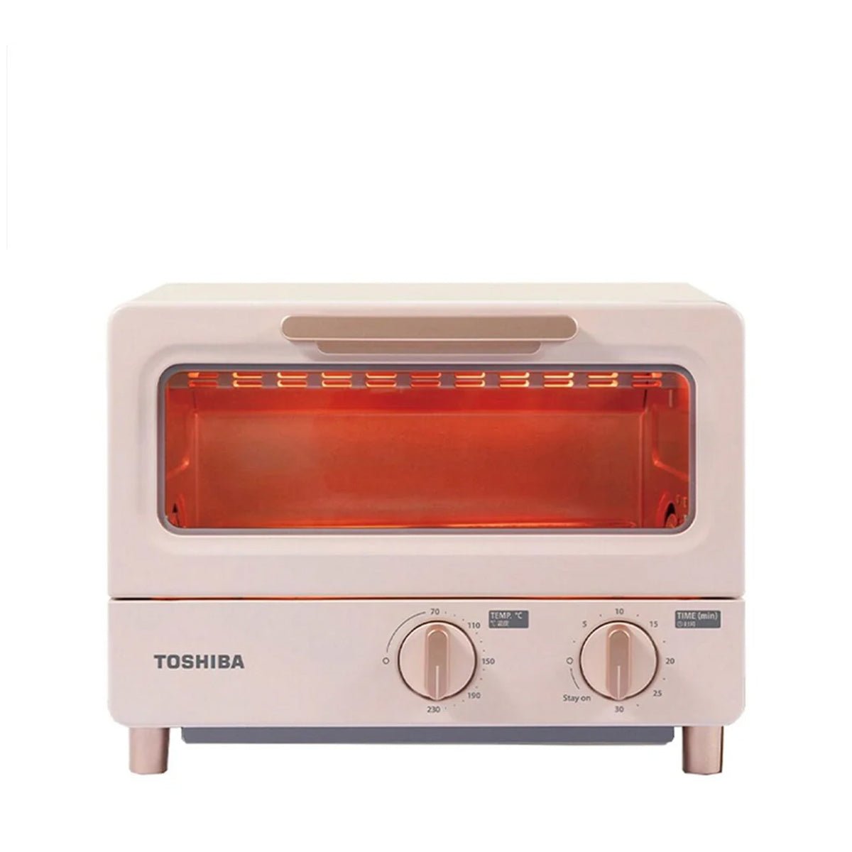 Toshiba 8L 1000W Oven Toaster - Pink (ET - TD7080 PN) - Metro Singapore Departmental Store - Celebrating 69 Years in SG