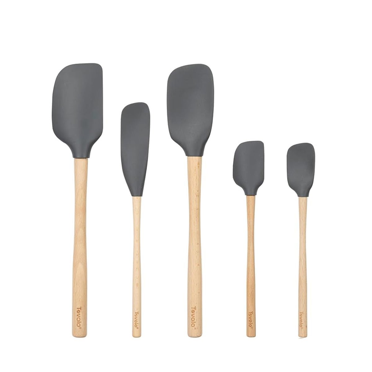 Tovolo Flex - Core Spatula Wood Handled Set S/5 - Metro Singapore Departmental Store - Celebrating 69 Years in SG
