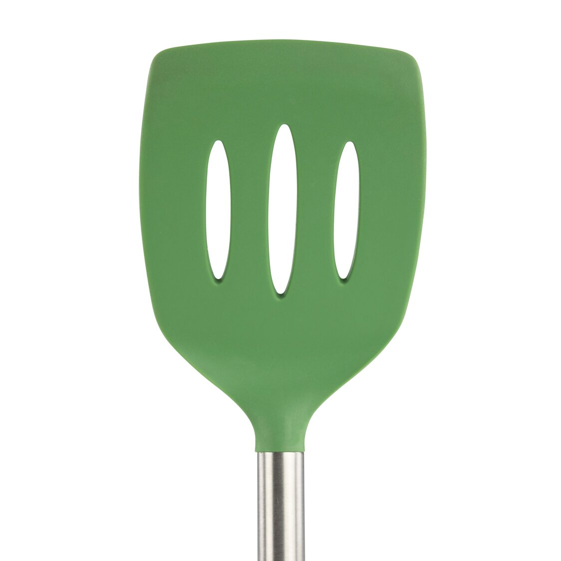 Tovolo Silicone Slotted Turner with Stainless Steel Handle - Metro Singapore Departmental Store - Celebrating 69 Years in SG