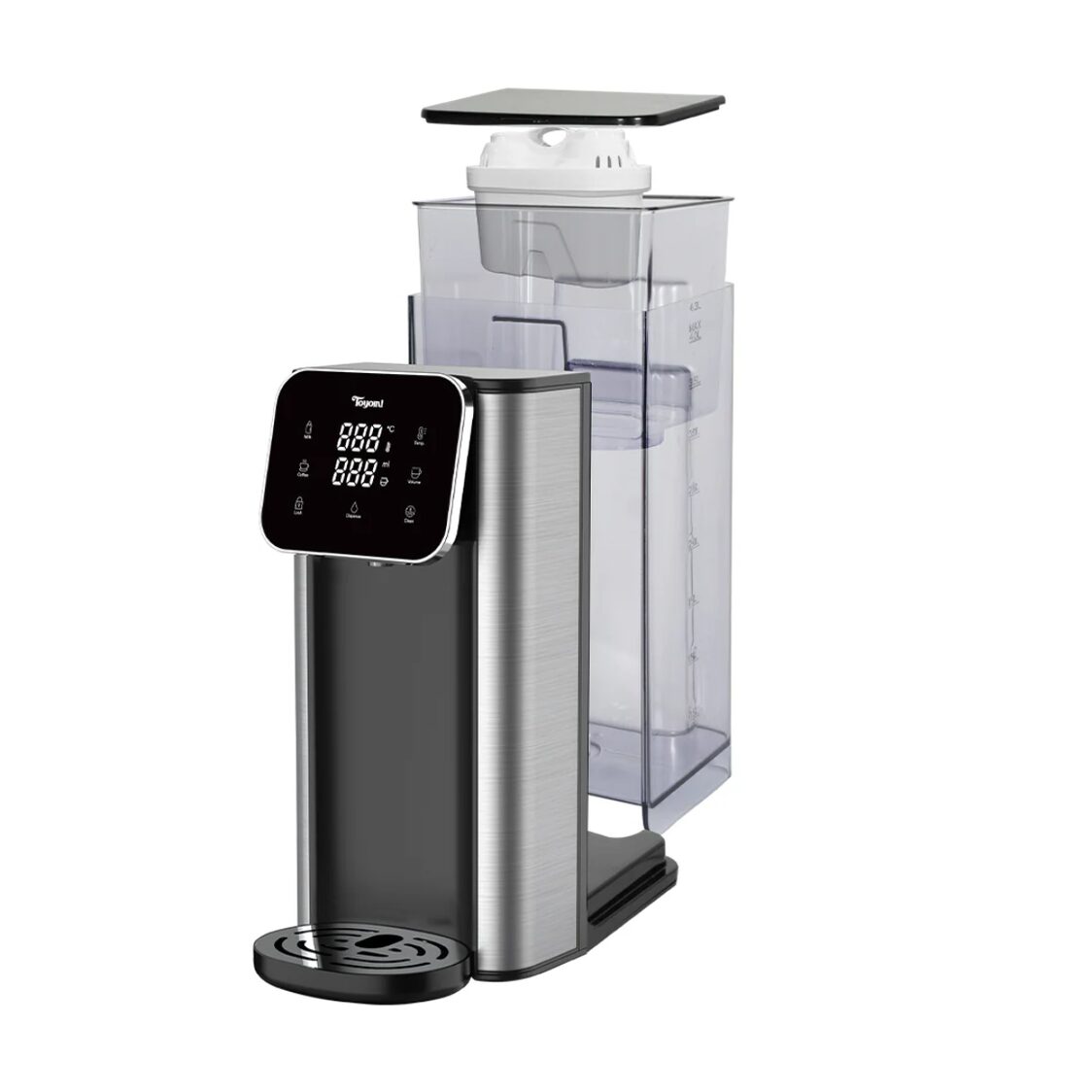Toyomi 4.3L InstantBoil Filtered Water Dispenser with Premium Filter-FB6643F - Metro Singapore Departmental Store - Celebrating 69 Years in SG