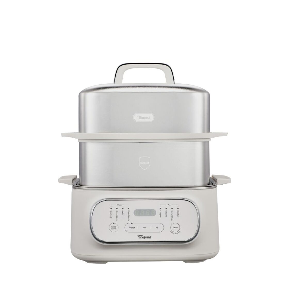 Toyomi Multi - Function Electric Stackable Steamer 9.3L (ST2318) - Metro Singapore Departmental Store - Celebrating 69 Years in SG