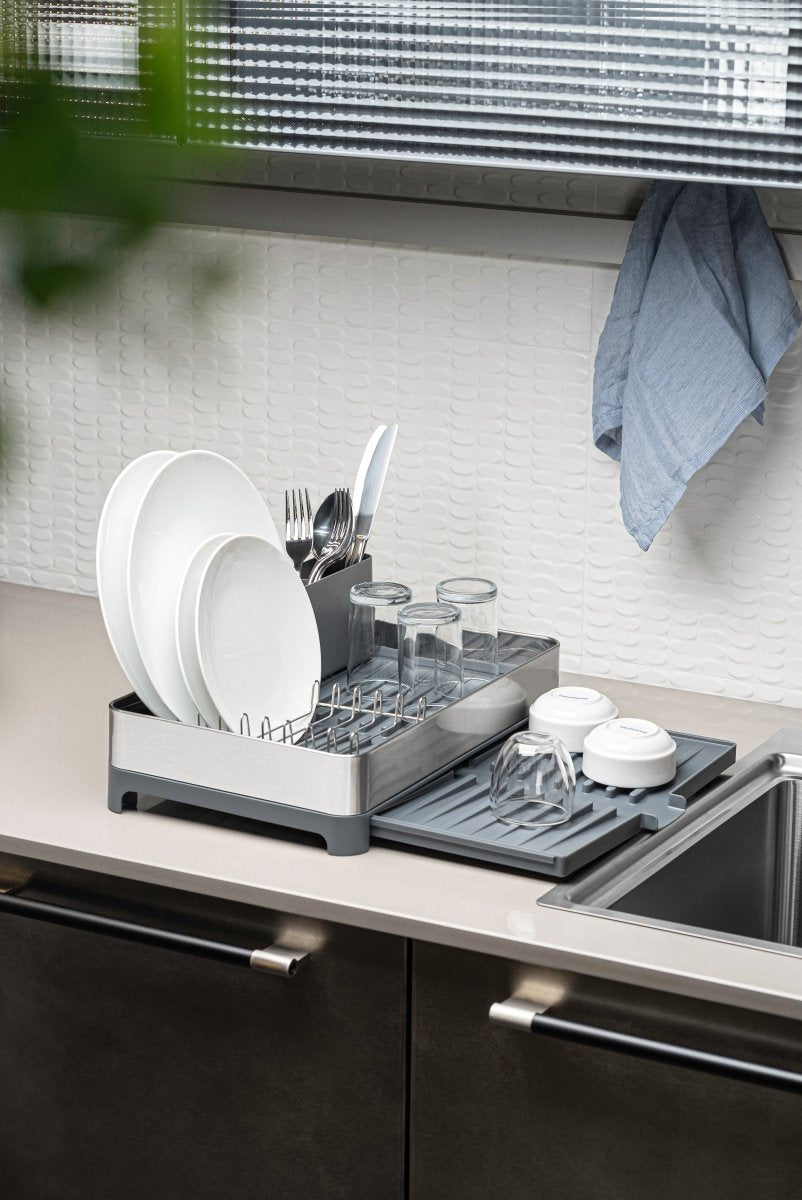 Tramontina 1 - tier Dish Rack With Cutlery Holder - Metro Singapore Departmental Store - Celebrating 69 Years in SG