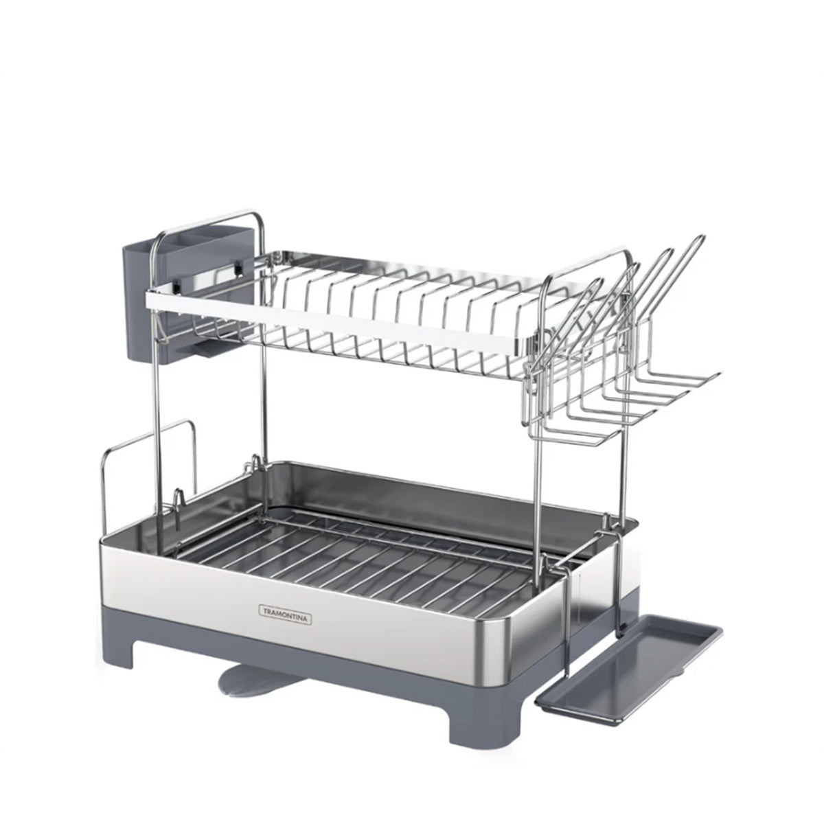 Tramontina 2 - tier Stainless Steel Dish Rack (80906501) - Metro Singapore Departmental Store - Celebrating 69 Years in SG